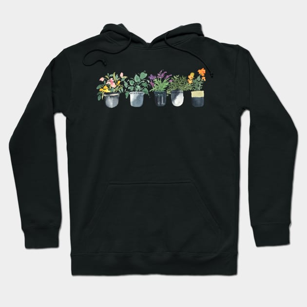 Plant lover botanicals Hoodie by Harpleydesign